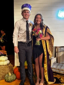 2026 Homecoming Queen Lovie and King Lahr